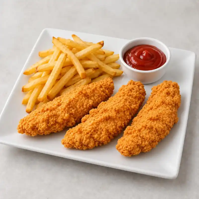 3 pc Chicken Tenders with Fries