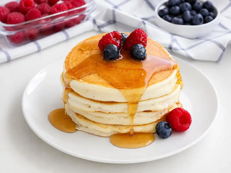 BUTTEER MILK PANCAKES