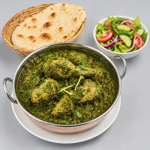 Palak with Chicken